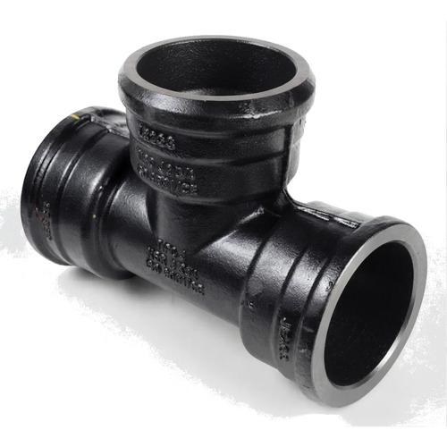 Te Ferro Fundido Com Bolsas Dn 100mm Para Água Ou Esgoto