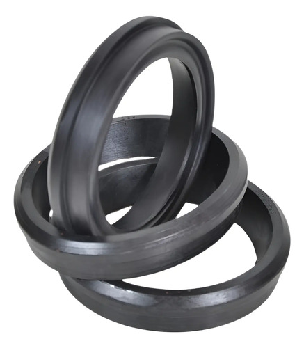 Kit C/ 4 Anel 2gs Dn 150 Preto
